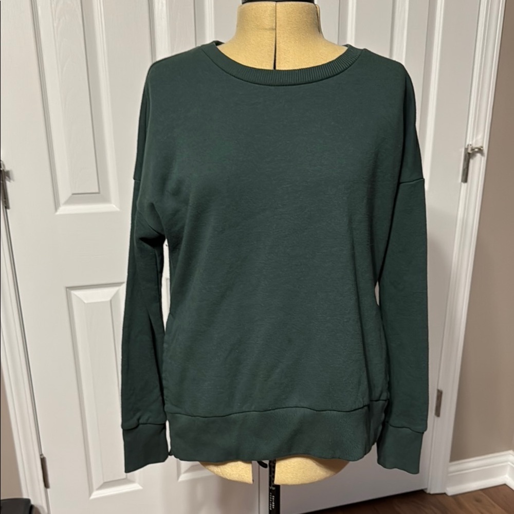 Cozy Green Sweatshirt